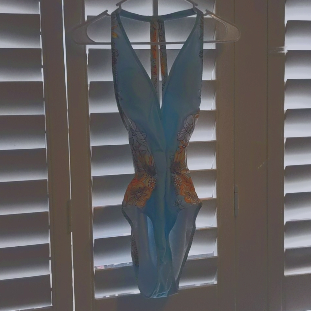 Medium New Sky blue sexy bikini 2 piece